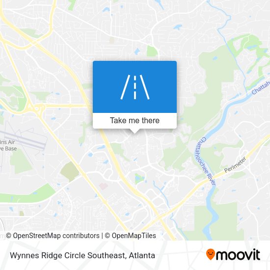Mapa de Wynnes Ridge Circle Southeast