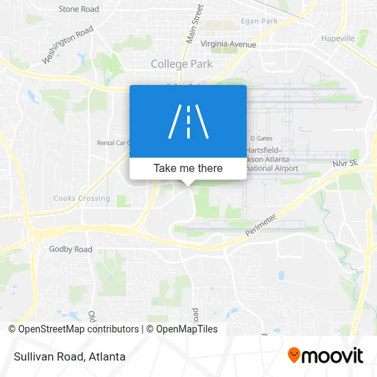 Sullivan Road map