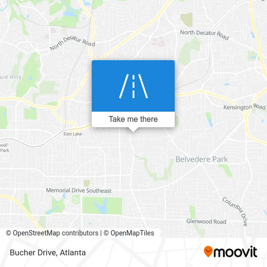 Bucher Drive map