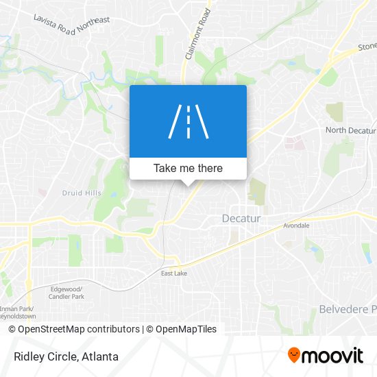 Mapa de Ridley Circle