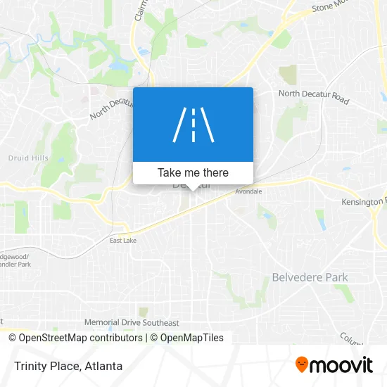 Trinity Place map
