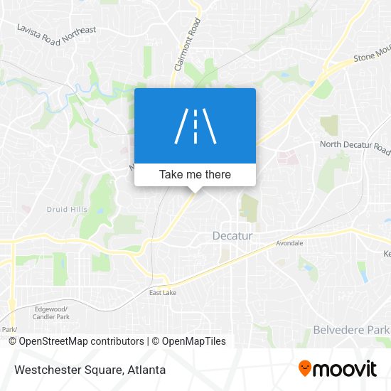 Mapa de Westchester Square