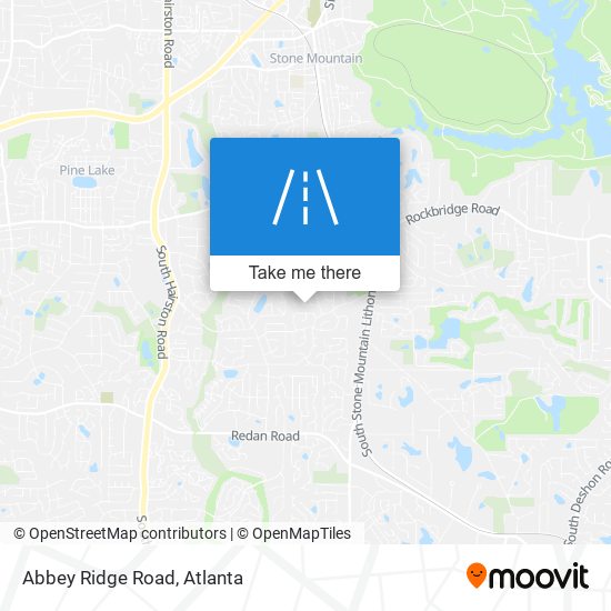 Mapa de Abbey Ridge Road