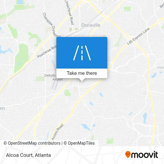 Alcoa Court map