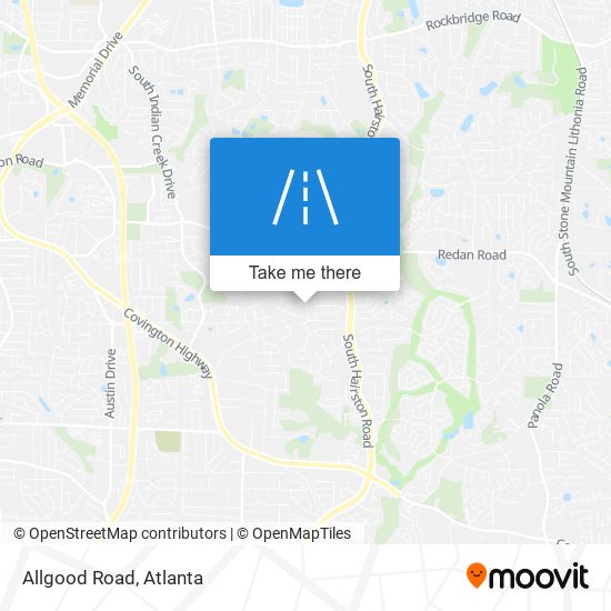 Mapa de Allgood Road