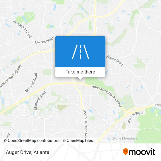 Auger Drive map
