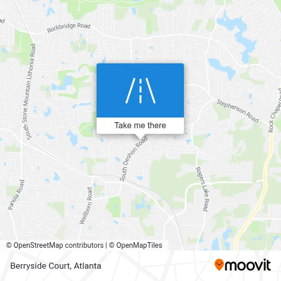 Berryside Court map