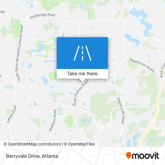 Berryvale Drive map