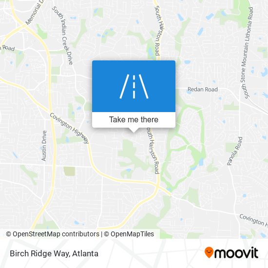 Mapa de Birch Ridge Way