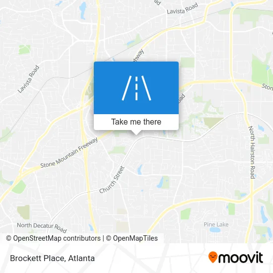 Brockett Place map