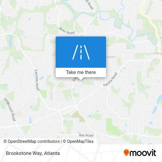 Brookstone Way map