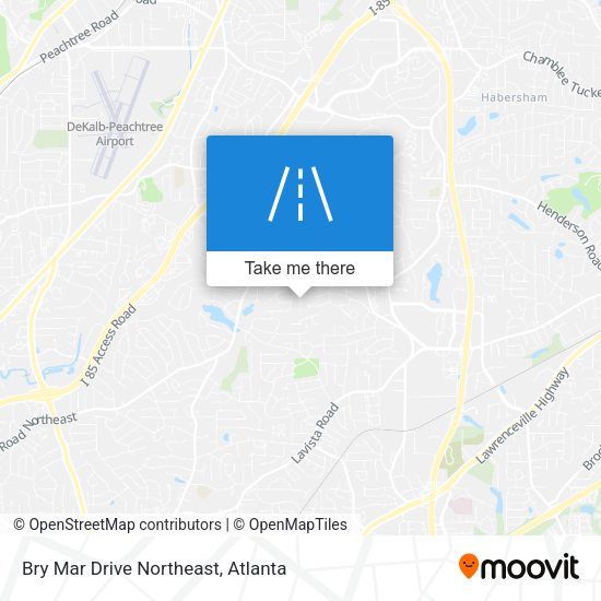 Bry Mar Drive Northeast map