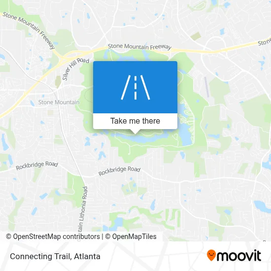 Connecting Trail map