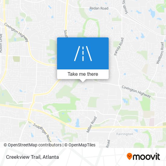 Creekview Trail map