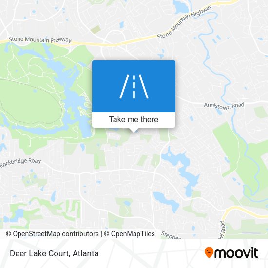 Mapa de Deer Lake Court