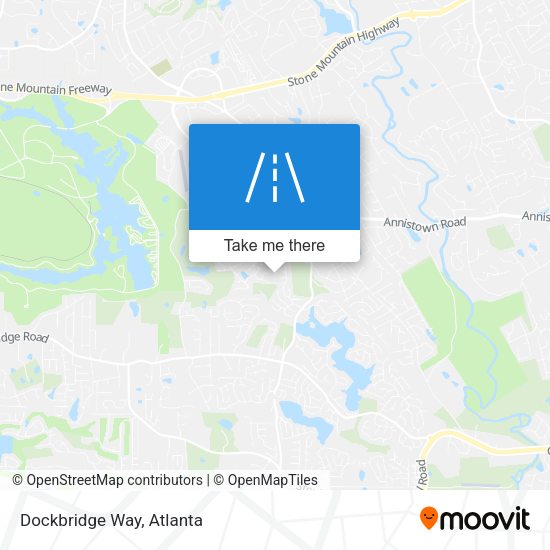 Mapa de Dockbridge Way
