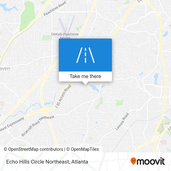 Mapa de Echo Hills Circle Northeast