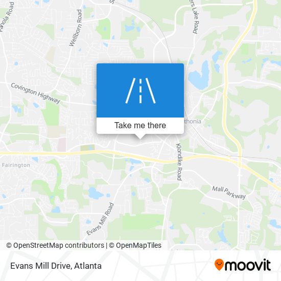 Evans Mill Drive map