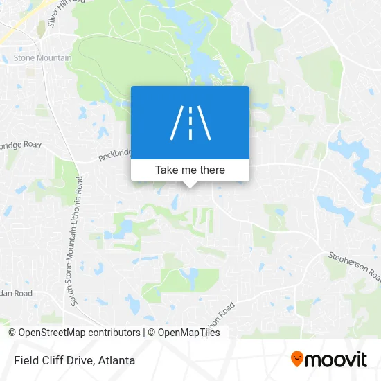 Field Cliff Drive map