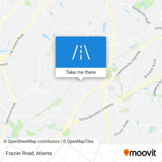 Frazier Road map