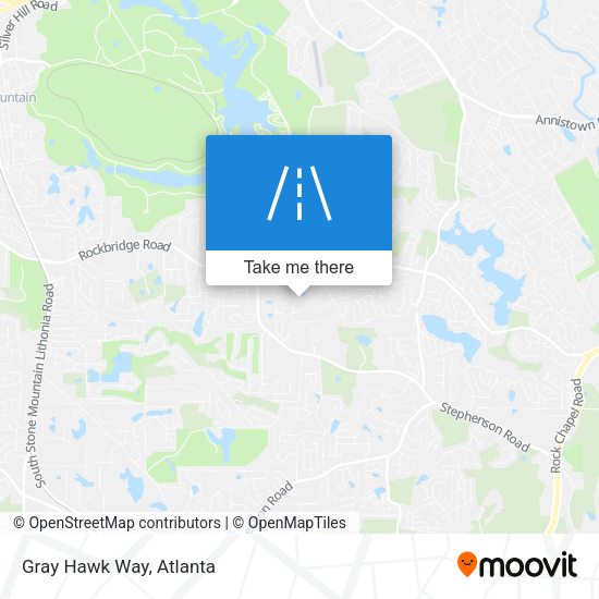 Gray Hawk Way map