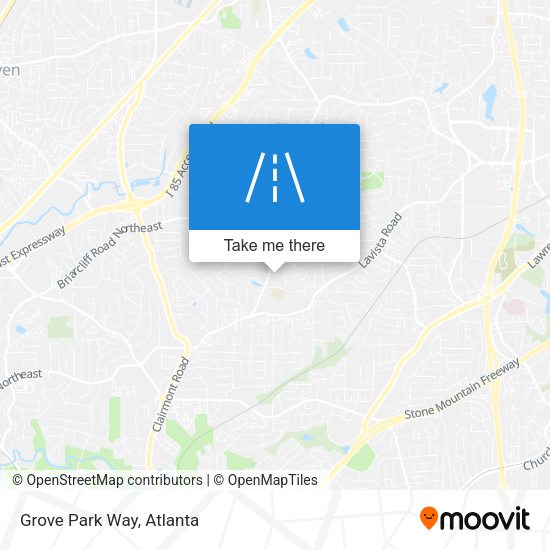 Mapa de Grove Park Way