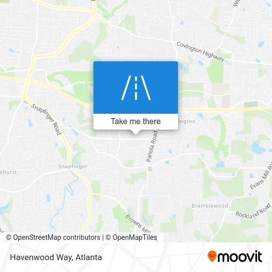Havenwood Way map