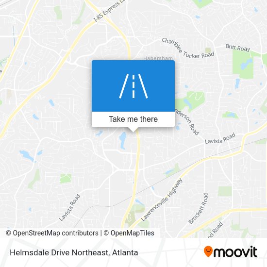 Helmsdale Drive Northeast map