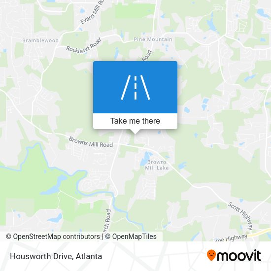 Mapa de Housworth Drive