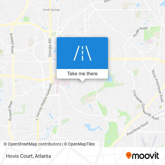 Hovis Court map