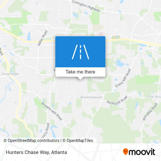 Mapa de Hunters Chase Way