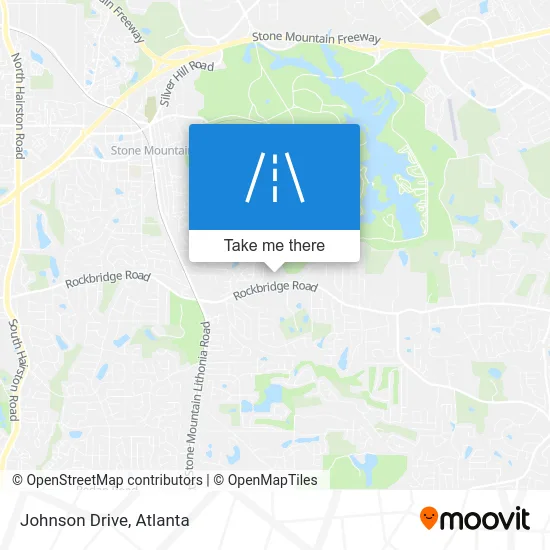 Johnson Drive map