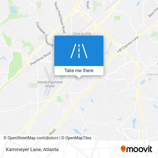 Mapa de Kammeyer Lane