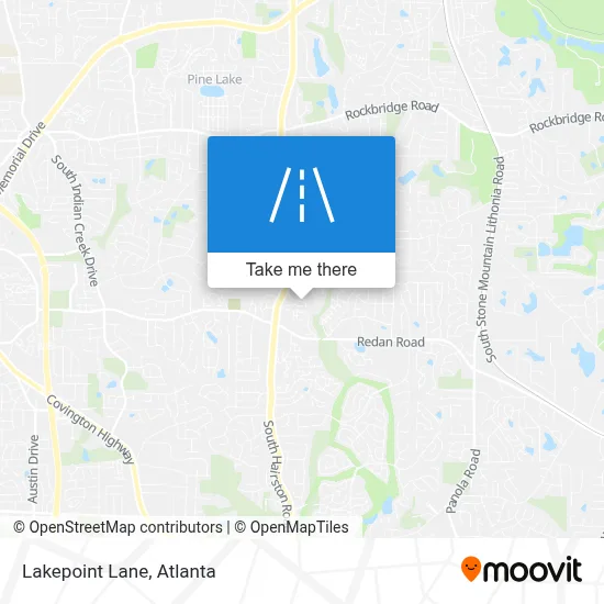 Lakepoint Lane map