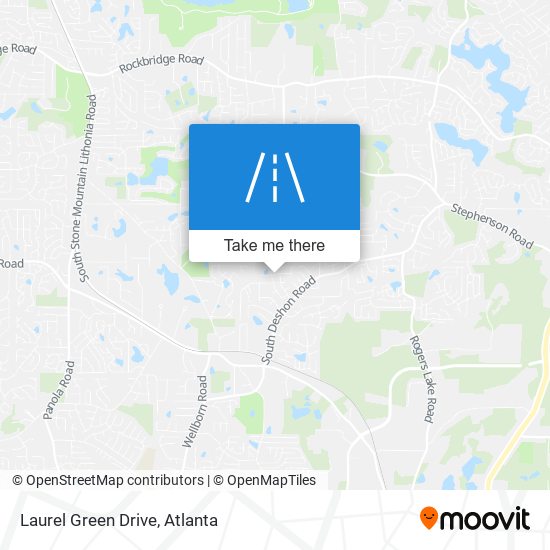 Laurel Green Drive map