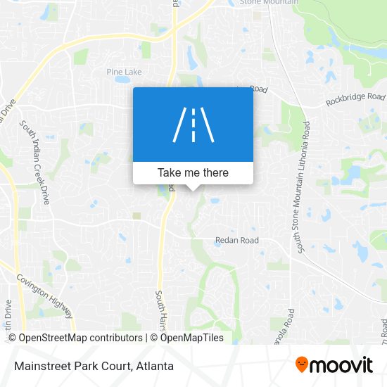 Mainstreet Park Court map