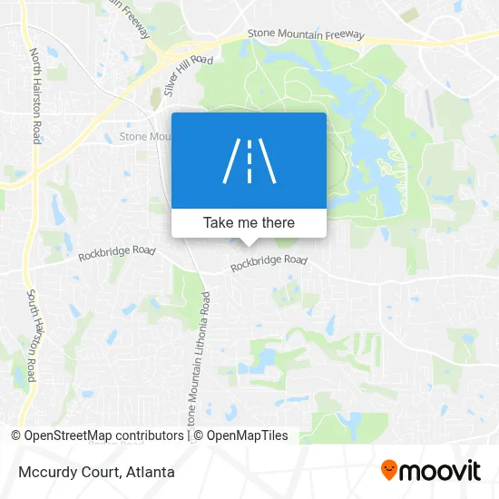 Mccurdy Court map