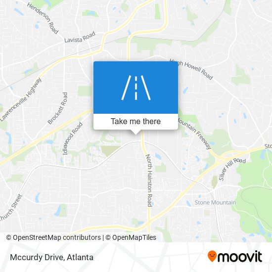 Mccurdy Drive map