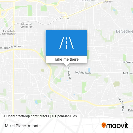 Mikel Place map
