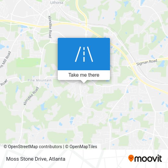 Mapa de Moss Stone Drive