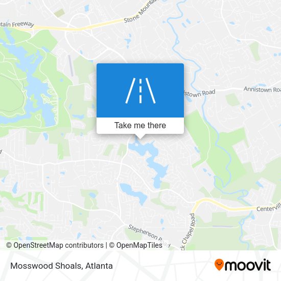 Mapa de Mosswood Shoals