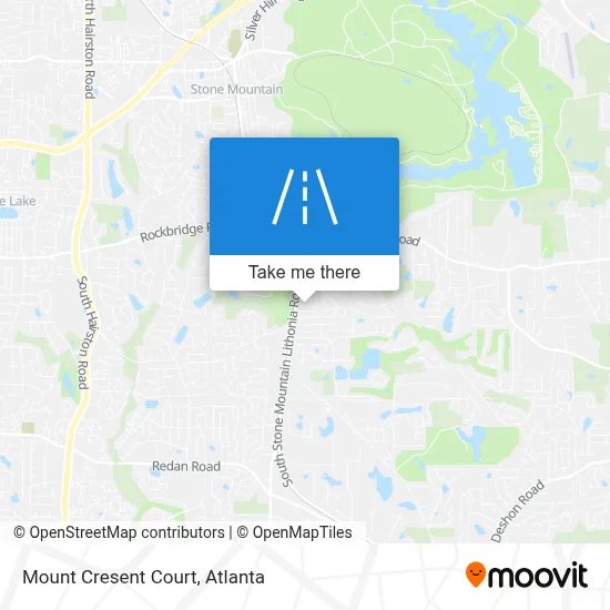 Mount Cresent Court map