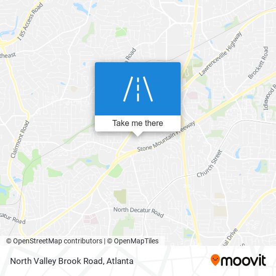 Mapa de North Valley Brook Road