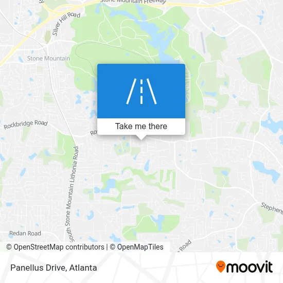 Panellus Drive map