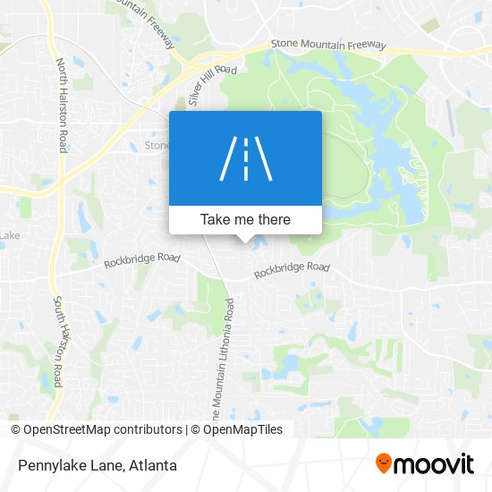 Mapa de Pennylake Lane