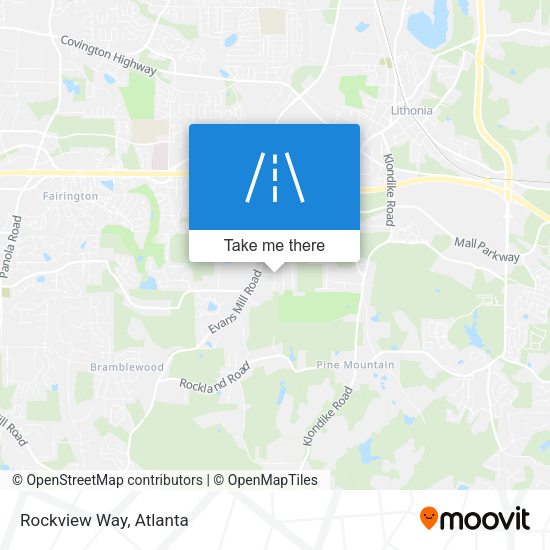 Rockview Way map