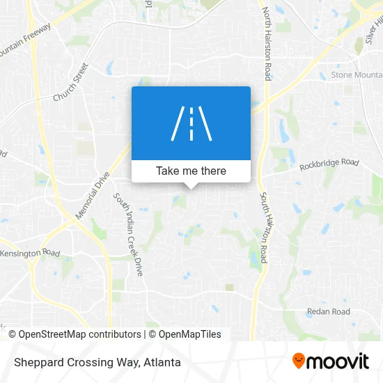Sheppard Crossing Way map