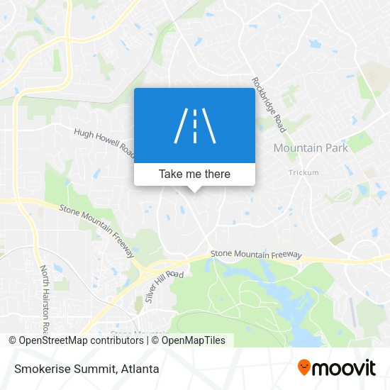 Smokerise Summit map