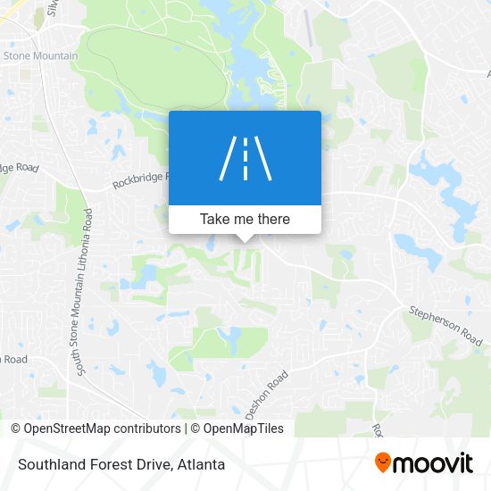 Mapa de Southland Forest Drive