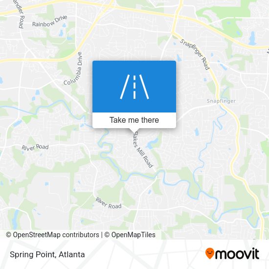 Mapa de Spring Point
